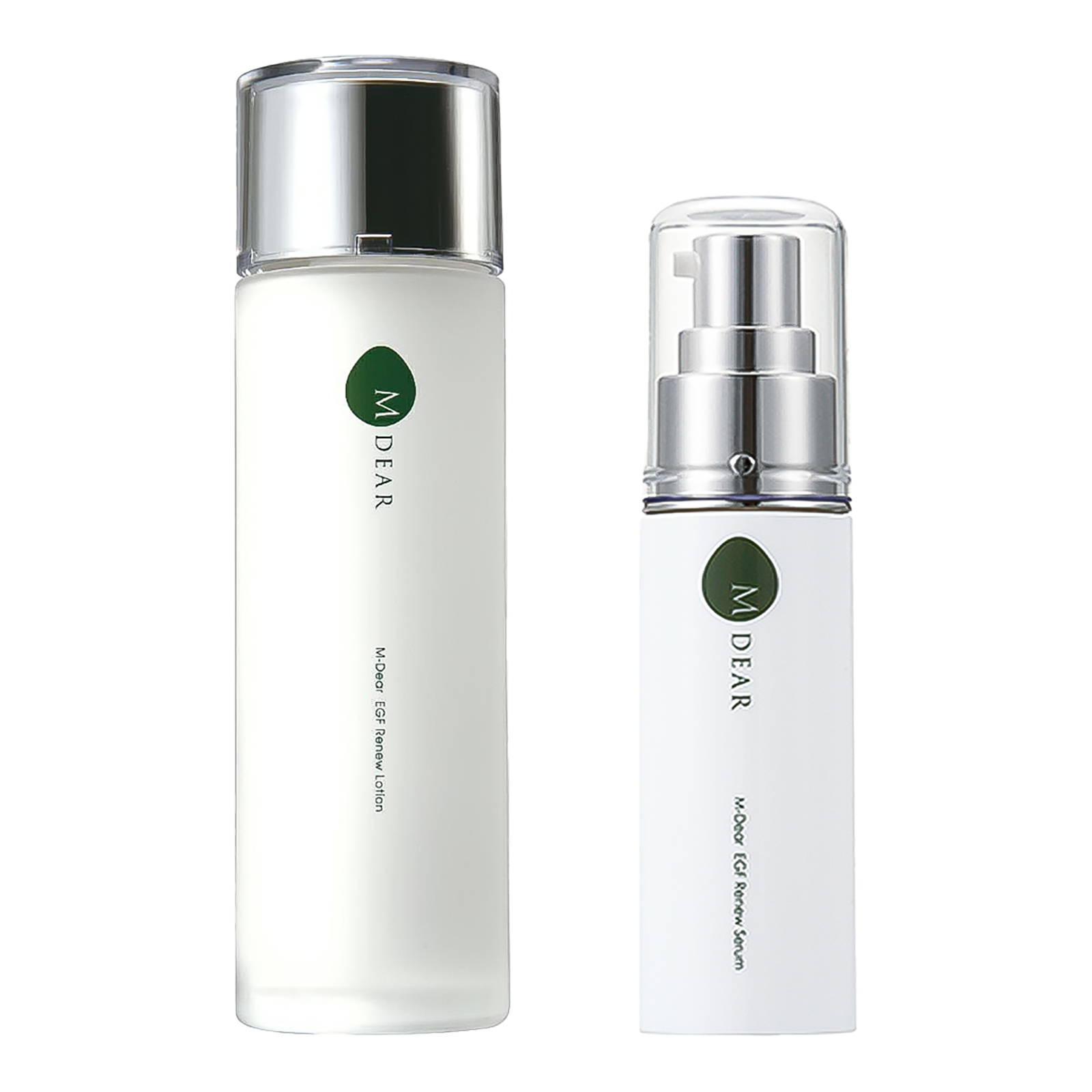 【SALE】M-DEAR EGF Aging Lotion Renew Lotion & Serum Set (lotion, serum)